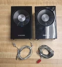 Samsung Black PS-DS2 Speakers Front Right & Left + Wires Surround Sound. Fixed Price $20.00.