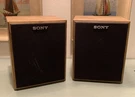 Sony SS-U11 3-WAY Bookshelf Speakers Pair Black Wood Grain Floor Standing Tested. Fixed Price $61.88.