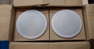 2 Altinex Ceiling Speakers 100-0015-001 W/brackets 100-0016-001 Max 40W/8OHM. Fixed Price $59.00.