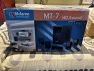 New Opened Box Mclaren Technologies MT-7 Surround Sound Speaker System Black. Fixed Price $39.97.