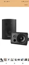 Studiofinix 5.25 Inch 600W Passive Wall Mount Weather..(speakers Only) Set. Fixed Price $75.00.
