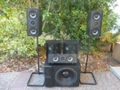 Atlantic Technology 250.1 System 5.1 High End Speakers And Subwoofer. Fixed Price $800.00.