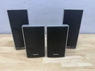 Sony Model SS-TS72, SS-TS71 Speaker System Set Of 4. Fixed Price $50.00.