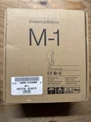 Bowers & Wilkins M-1, 2-WAY Loudspeaker Matte Black Brand New Box. Fixed Price $325.99.