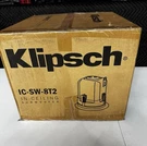 Klipsch IC-SW-8T2 White In-ceiling Subwoofer New Box. Fixed Price $614.99.
