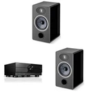 Focal Vestia NO1 Black Speakers, Pair & Av Receiver Bundle (RX-A2ABL). Fixed Price $1699.99.