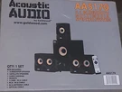 Acoustic Audio AA5170 5.1 Bluetooth Multimedia Speaker System , Remote Control. Fixed Price $143.99.