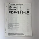 Pioneer Service Manual Speaker System PDP-S23-LR Order No RRV3012. Fixed Price $19.99.