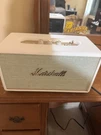 Marshall Stanmore Iii White Bluetooth Table Speaker 2.0 Channel Rca Home Audio. Fixed Price $199.00.
