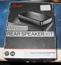 Rocketfish- Black Wireless Rear Speaker Kit Brand New In The Box!. Fixed Price $129.99.
