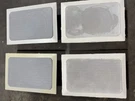 Lot Of X4 Radio Shack Flush-mount Wall/ceiling Speaker 40-1365 Paintable 30W. Fixed Price $40.00.
