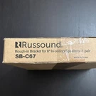 Russound SB-C67 6.5" In-ceiling Rough-in Speaker Brackets (pair) 8.375" Cutout. Fixed Price $24.99.