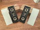 Pair Of Focal 300 Iwlcr 6 In Wall Speakers. Fixed Price $1275.75.