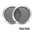 Uxcell 2PCS 3" Speaker Grill Mesh Decorative Circle Woofer Guard Silver. Fixed Price $16.04.