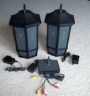 Acoustic Research Speakers WS2PK63 Lantern Black W/transmitter+adapters. Fixed Price $81.99.