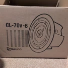 New Truaudio VOLT/8 Ohm Ceiling Speaker- White- 6.5 Inch CL-70V-6. Fixed Price $75.00.