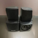 Klh Pair Two TW-08 100W Satellite Speakers HTA-6108 Home Theater *tested*. Fixed Price $24.00.