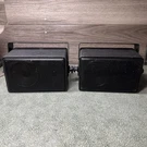 Pair Of Quam Fm 4X2/70 Surface Mount Loudspeaker Black Taiwan. Fixed Price $29.99.