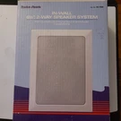 Radio Shack 40-1368 In-wall 1/2" 2-WAY Speaker System -50-20,000 Hz Frequency. Fixed Price $300.00.