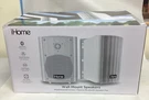 Ihome Bluetooth Indoor/outdoor 6.5-INCH (300W) Surround Sound Speakers White. Fixed Price $80.00.