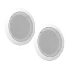 Pyle PDIC51RD 5.25" 150 Watt Max In-wall Dual 2-WAY White Speakers (pair). Fixed Price $53.99.