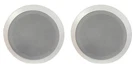 5.25" Wall Ceiling Mount Speakers Stereo Contractor Pair 8" Frame 8OHM New. Fixed Price $59.00.
