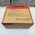 Vintage Quantum Majestic MCS-1640Q 12 Subwoofer. Fixed Price $75.00.