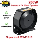 200W 8 Ohm Heavy Duty Sound Loud, Police Car, Ambulance Horn Pa Speaker Aluminum. Fixed Price $46.42.