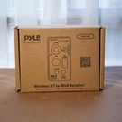 New Pyle Wireless Bt Receiver Mount, 100W In-wall Audio Control Bluetooth. Fixed Price $35.00.
