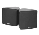 Cube By Rockville Pair Of 3.5" Black Home Theater Wall Speakers+swivel Brackets. Fixed Price $59.95.
