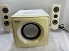 Sharper Image Bluetooth Multimedia Speaker System SBT2002BK Subwoofer & Tweeters. Fixed Price $24.95.
