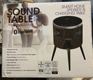 Soundstream Table W/built-in Bluetooth 5.0 Speaker System & Charging Brown. Fixed Price $181.97.
