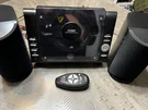 Coby CX-CD377 Micro Stereo System Tested Works With Remote And Speakers. Fixed Price $100.00.
