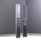 Leon Profile Series Ultra Thin Speakers Stereo Pair Custom Wall Mount. Fixed Price $500.00.