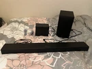 Lg S70TR Home Theater Soundbar 5.1.1-CHANNEL With Rear Speakers, & Subwoofer. Fixed Price $185.00.