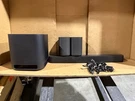Roku Wireless Bluetooth Subwoofer Soundbar Speakers Streambar - Full System. Fixed Price $347.00.