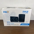 Pyle PDWR62BTBK 6.5" Wall Mount Waterproof Bluetooth Speaker System New Open Box. Fixed Price $59.95.