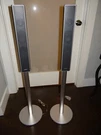 Pair Of Sony SS-TS46 Front Right And Left Silver Tower Speakers. Fixed Price $71.99.