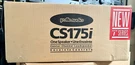 New Polk Audio CS175I Center Channel Speaker Black In Unopened Sealed Factorybox. Fixed Price $139.00.