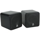 Pyle PCB4BK 4" 200 Watt Mini Cube Speaker Pair Black. Fixed Price $54.35.