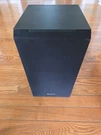 Sony SS-CS5 3-WAY 3-BOOKSHELF Speaker -single -black Free Shipping. Fixed Price $74.99.