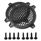 Dgzzi 4INCH Cover 2PCS Black Round Abs Plastic Mesh Grilles. Fixed Price $14.19.