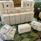 7 Mint Bose Double Cube Speakers 1 Center Channel And 6 Surround White & Mounts. Fixed Price $590.62.