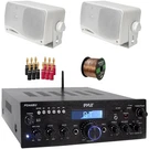 Pyle PDA5BU 200W Bluetooth Stereo Receiver, 2X 3.5'' Speakers, Banana Plugs. Fixed Price $152.99.