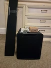 Episode ES-PWR-SNDBR-180-BLK 2.1 Active Soundbar & System 8" Wireless Subwoofer. Fixed Price $250.00.