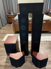 Fluance XL7 Series 5.1 Speaker System In Mahogany. Fixed Price $400.00.