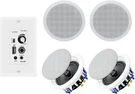 Herdio Home Audio Package In Wall Bluetooth Amplifier Volume Control Receiver.... Fixed Price $249.99.