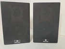 Angel Horn Bookshelf Speakers Wood Tested & Working. Nice Grain.. Fixed Price $62.94.
