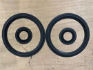 1 Pair Lowther PM6 PM7 Speaker Refoaming Surrounds + Spider. Fixed Price $60.00.
