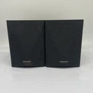 Kenwood CRS-300 Bookshelf Surround Speakers Rear Black *pair Tested Working. Fixed Price $14.20.